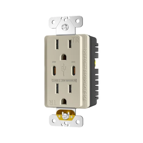 15A Dual USB-C 20W PD Fast Charging