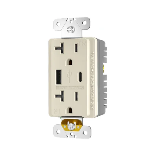 20A High Output 5.0A Combination USB Receptacle