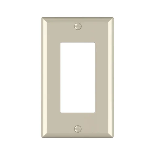 1-Gang Decorator Receptacle Wallplate