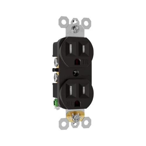 15A Tamper-Resistant Duplex Receptacle — another angle