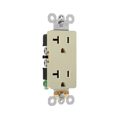 20A Standard Decorator Receptacle — another angle