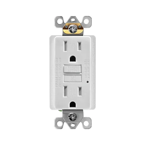 15A Tamper-Resistant Self-Test GFCI Outlet